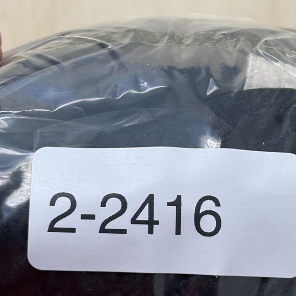 Vintage 90s Sergio Valente Track Pants Mens Large Black Nylon Colorblock Cargo - Picture 12 of 12